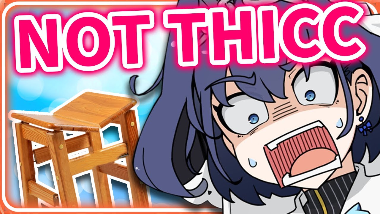 Did Kronii Broke her Chair for being too DUMMY THICC? 【Ouro Kronii / HololiveEN】