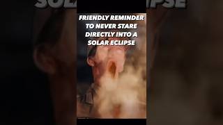 ￼ Remember to NEVER Stare Into A SOLAR ECLIPSE 😱￼