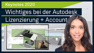 Wichtiges Bei Der Autodesk-Lizenzierung Und -Account Auxalia Keynotes 2020