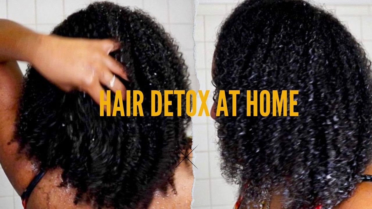Hair and scalp detox at home remove buildup and grow longer hair