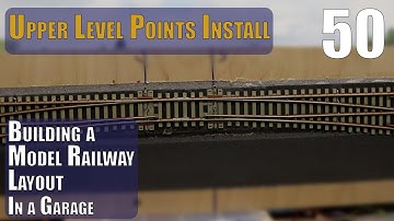 Building a Model Layout in the Garage - 50 - Track Work on the Upper Level Begins