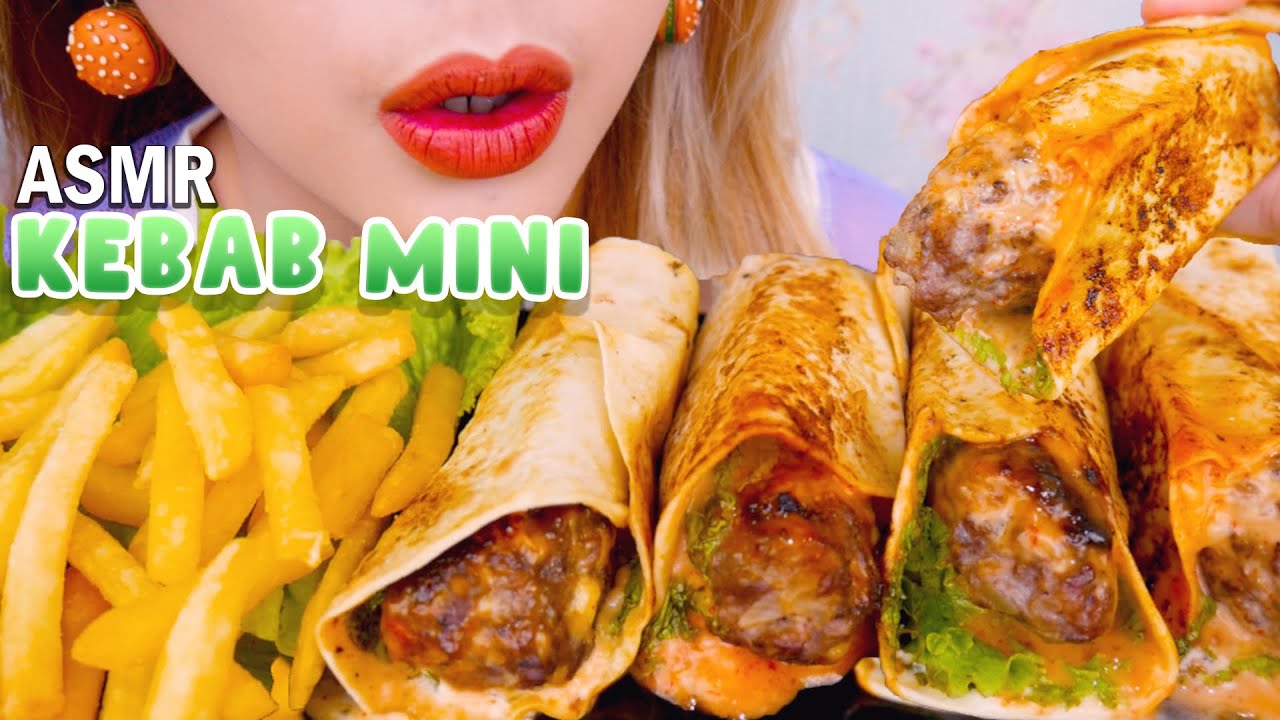 FULL DAGING 😋 ASMR KEBAB MINI SUPER TUEBEL & JUICY DAGINGNYA‼️| ASMR Indonesia