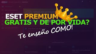 Eset Premium Gratis De Por Vida Te Enseo Como