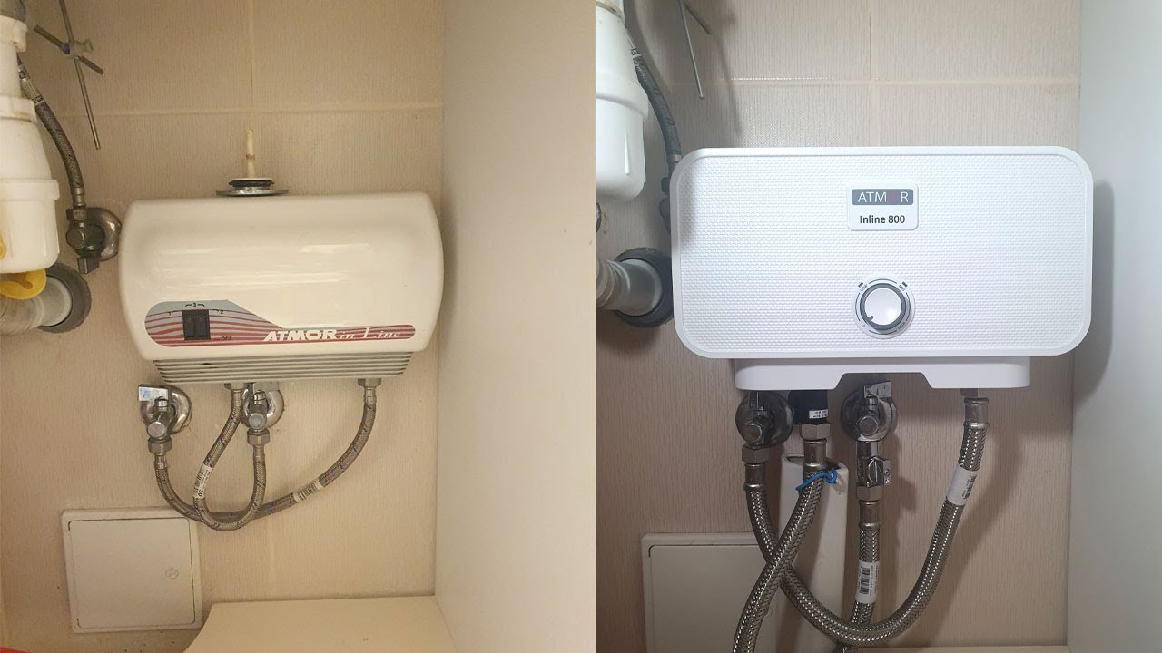 Заміна ATMOR IN LINE - 5kw на ATMOR IN LINE 800 - 7kw