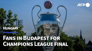 Arsenal and PSG fans gear up for Champions League final in Budapest | AFP