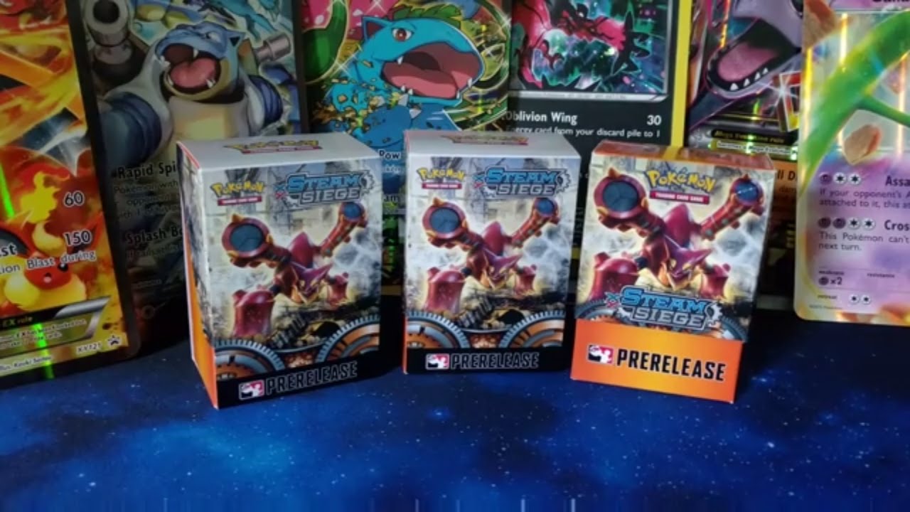 Steam Siege! Pre-Release, Japanese Boosters, Round-up, Preview,Overview. w/Channel Update