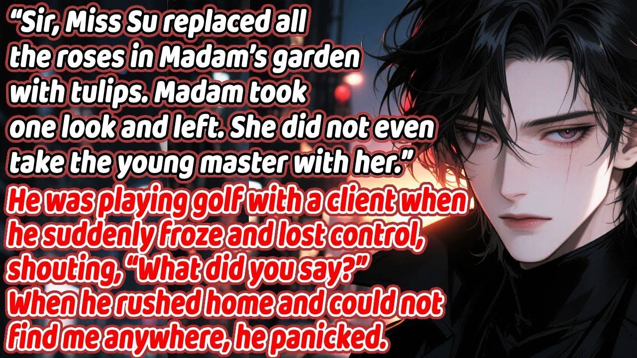 While golfing he heard I left after her flowers were replaced, his scream echoed as panic hit