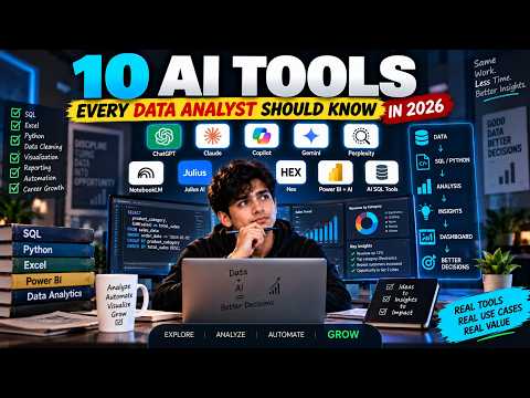 10 AI Tools That Can Make You a Better Data Analyst