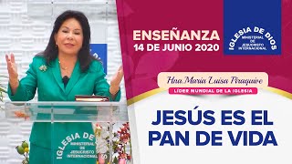 Enseñanza: Jesús es el Pan de Vida, Hna. María Luisa Piraquive, 14 junio 2020 - IDMJI