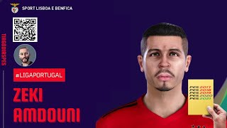 Zeki Amdouni @TiagoDiasPES (SL Benfica, Burnley, Basel) Face + Stats | PES 2021