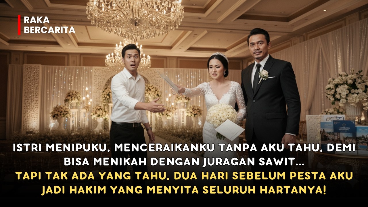 ISTRI MENIPUKU DEMI NIKAH DENGAN JURAGAN SAWIT, PAS PESTA TERUNGKAP LAHAN DISITA, DAN AKU HAKIMNYA!