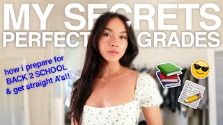revealing more of my secrets to perfect grades (back to school prep) 😈