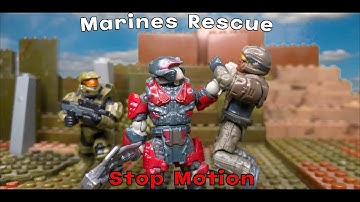 Marines Rescue Halo Megaconstrux Stopmotion | JPD FILMS