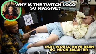 Ludwig Regrets Not Getting the Tattoo Design from Valkyrae