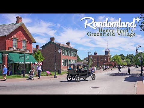 Visiting the famous Greenfield Village - It was amazing!