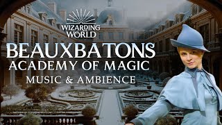 Harry Potter | Beauxbatons Music & Ambience, Magical Winter Castle with @ASMRWeekly