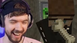 Call Me Kevin Saves Jacksepticeye From A Creeper In Minecraft