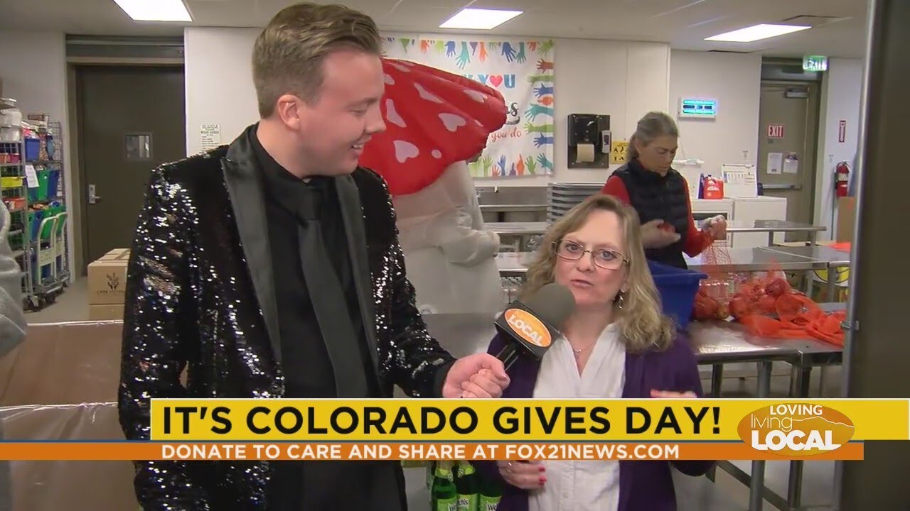 Loving Living Local Care and Share Food Bank for Colorado Gives Day, 10 a.m.