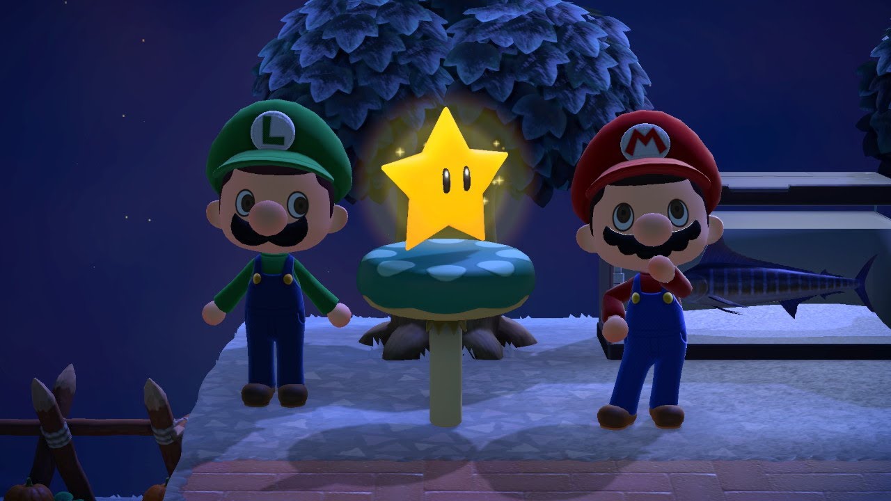 Animal Crossing New Horizons Super Mario Items