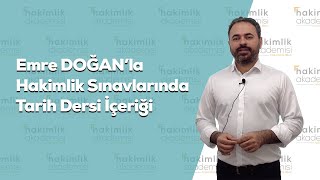 Hakimlik Sınavlarında Tarih Dersi Konu Dağılımı ve Önemi