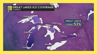 Bevroren Grote Meren: Extreme kou bevordert ijsuitbreiding | #grotemeren