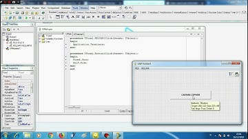 APLIKASI ENKRIPSI PESAN MENGGUNAKAN METODE CAESAR CHIPER BAHASA PEMOGRAMAN  PASCAL