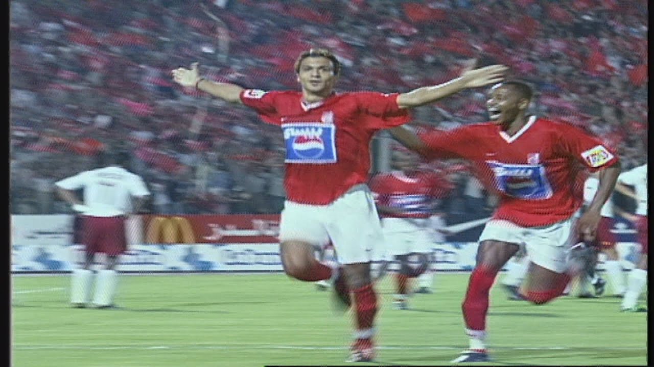 عندما فاز الأهلي علي روما الايطالي 2-1 في حضور كتيبة نجوم روما - عام 2002 (ملخص كامل) HD