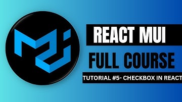 🚀 React Material UI Tutorial #2 - CheckBoxes In MUI ✅ | MUI Full Course