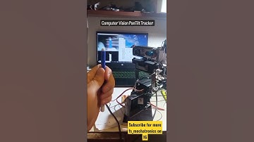 Computer Vision Pan Tilt Object Tracking