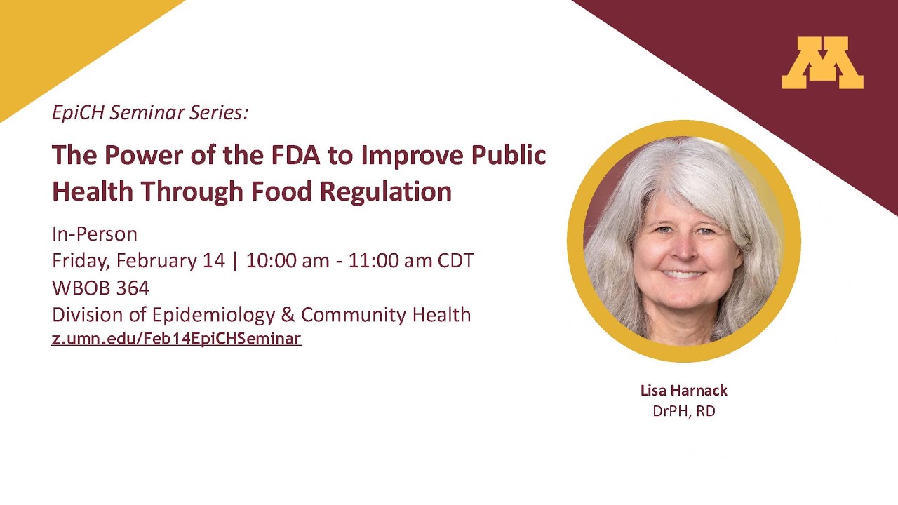 The Power of the FDA to Improve Public Health Through Food Regulation