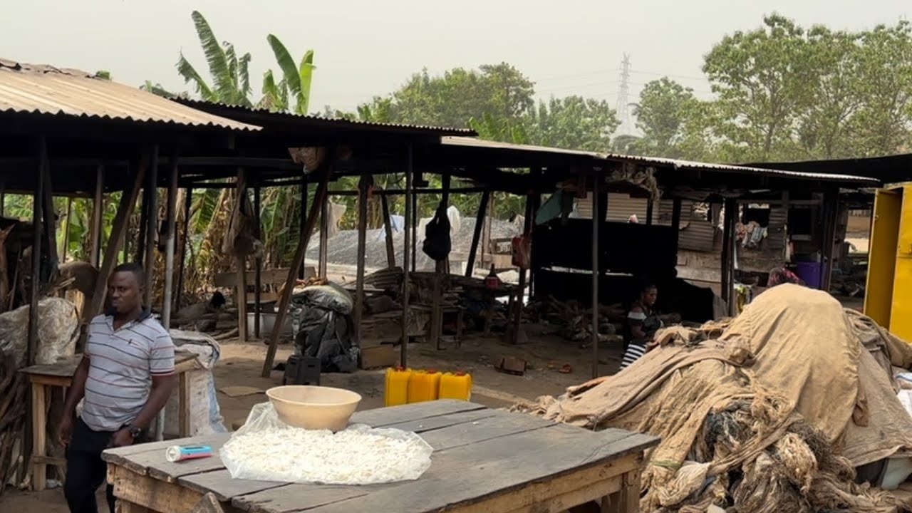 Watch: Bankye Akrakoro Factory in Kumasi- Kwamo
