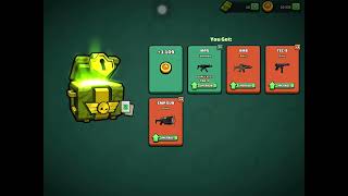 Mini militia daily battle crate opening no guns crate noob crates