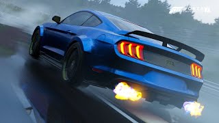 2018 Ford Mustang RTR around the Nurburgring with wet lap Forza Motorsport 7 screenshot 2