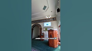Tampilan logo masjid jadwal sholat android TV #aplikasijammasjidtv #jamdigitaltv #jadwalsholattv