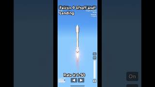 Falcon 9 Liftoff and landing #Spacex