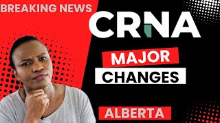 NEW!! CRNA Major Registration Requirements Updates.
