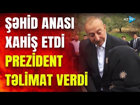 Laçından qürurverici GÖRÜNTÜLƏR: Prezidentin laçınlılarla görüşündə duyğu dolu anlar yaşandı