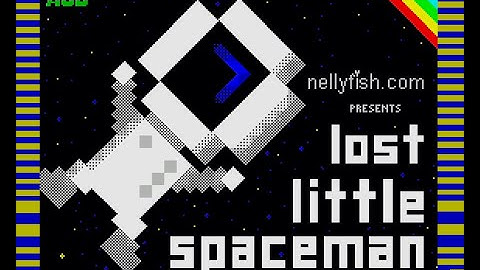 MiSTer (FPGA) ZX Spectrum: Lost Little Spaceman (Homebrew)(2019)