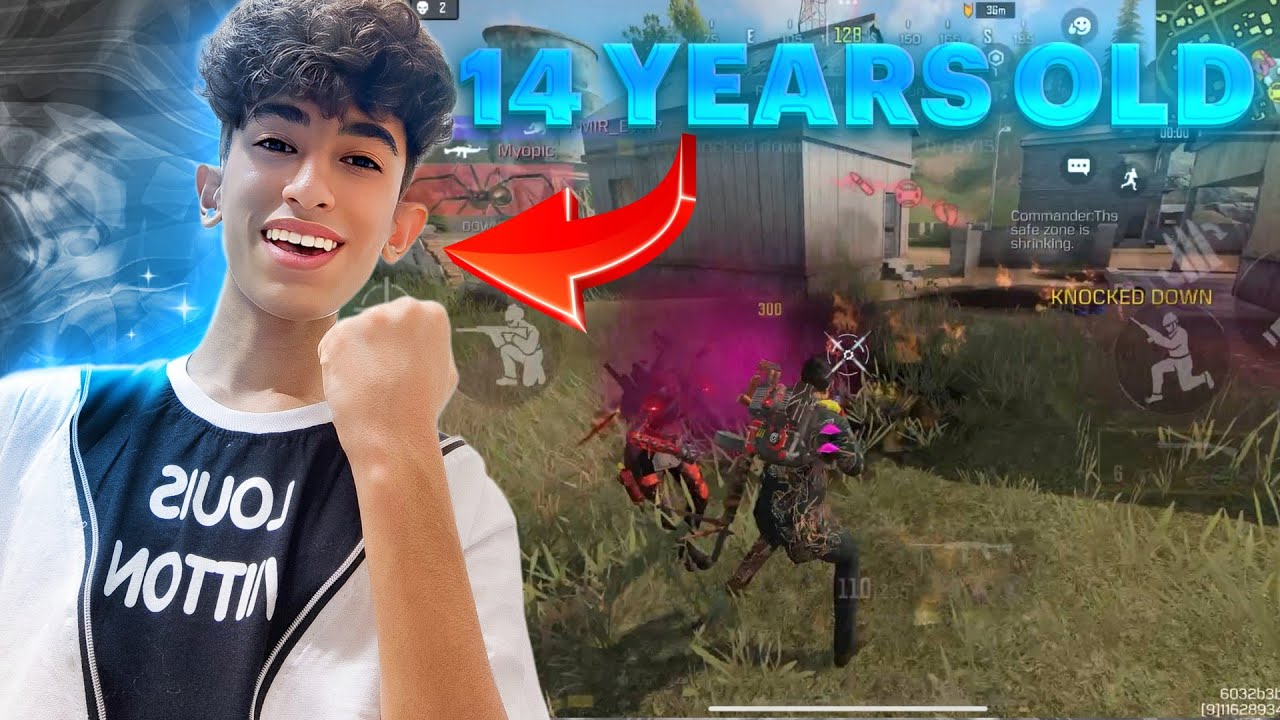 24 KILLS | SOLO VS SQUAD | CODM | JUST 14 YEARS OLD!!