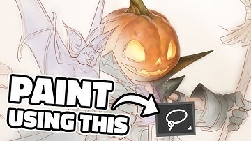 How to Paint With the Lasso Tool