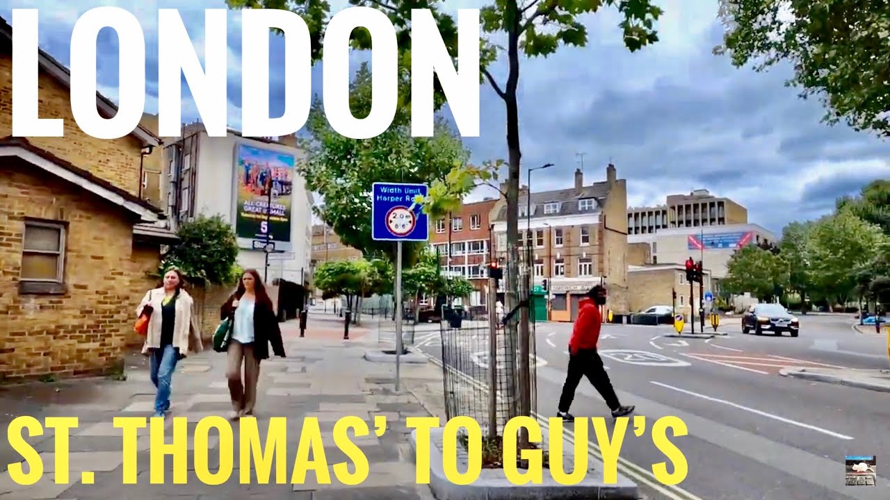 London Walk | St. Thomas’ Hospital to Guy’s Hospital