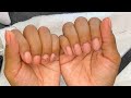 how I refill my luminary structured manicure | watch me work