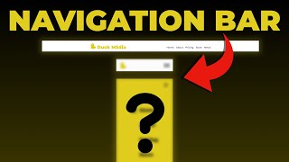 How to build a NAVIGATION BAR for ANY device