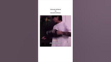 💜extrovert vs introvert 💜✨️✨️😅 #bts #bts_official_bighit
