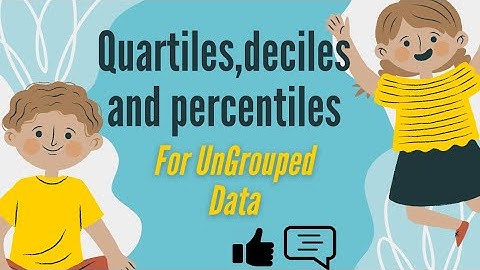 Quartiles Deciles And percentiles For Ungrouped Data | Formulas&Examples | Ch3 part1/BsStatistics