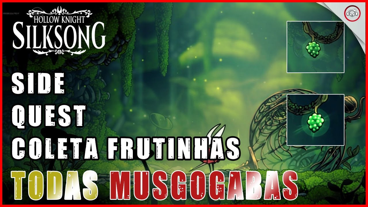 Miniatura do vídeo Hollow Knight: Silksong, A localização de todas as musgogabas e side quest coleta frutinhas