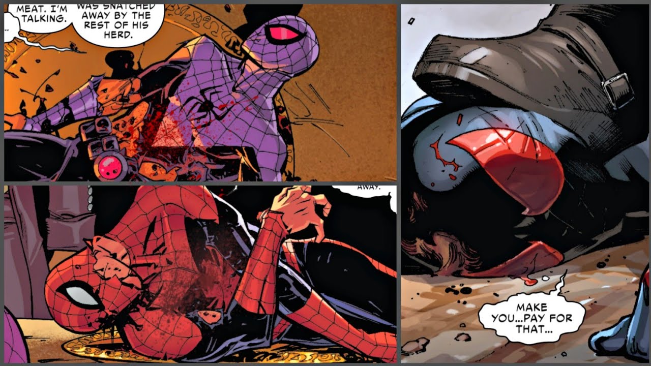 The Death Of Bruce Banner Spiderman l Morlun Kills SpiderMoonMan In A Most Horrifying Way YouTube