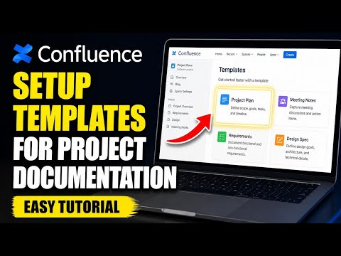 How to setup Confluence templates for project documentation - Easy Tutorial