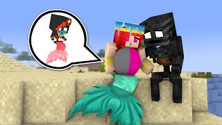 Monster School : MERMAID & WITHER BABY LIFE 2 - Minecraft Animation