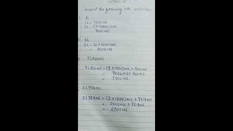 CLASS - III, CH-13 (Ex-52, 53 & 54) " MEASUREMENT OF CAPACITY " BY SAHIBA